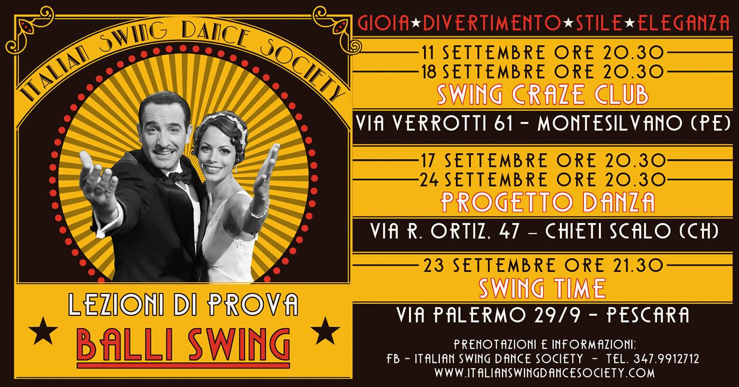 Swing! Lezioni di prova