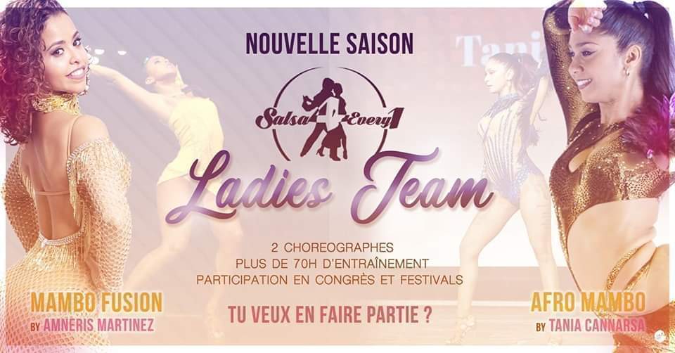 Audition Salsa4every1 LTeam 2019 2020