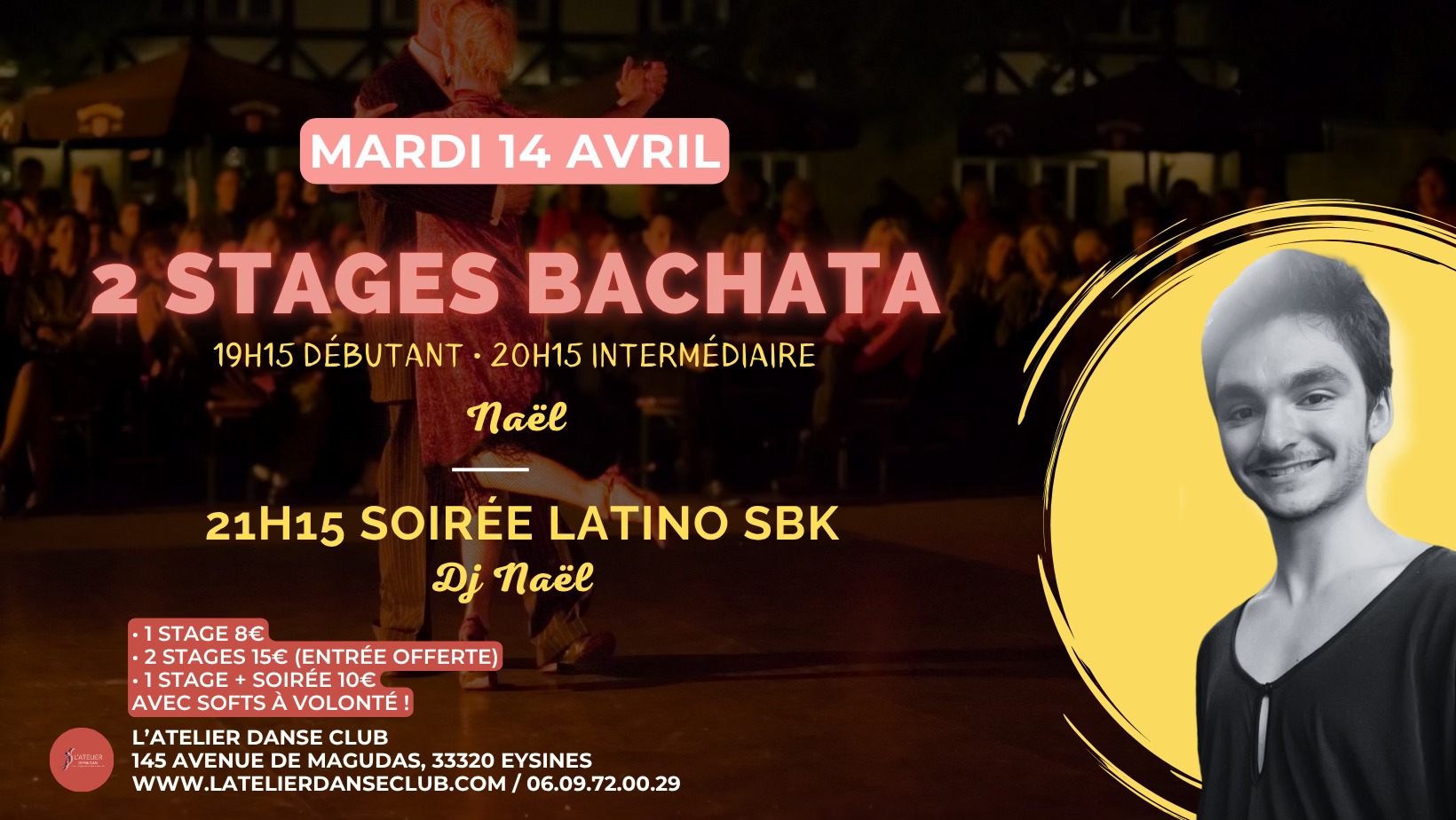 2 stages de Bachata & Soirée Latino SBK