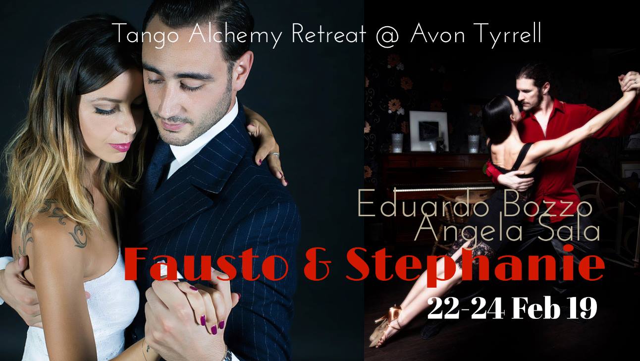 Fausto & Stephanie at Tango Alchemy Retreat 22-24 Feb19