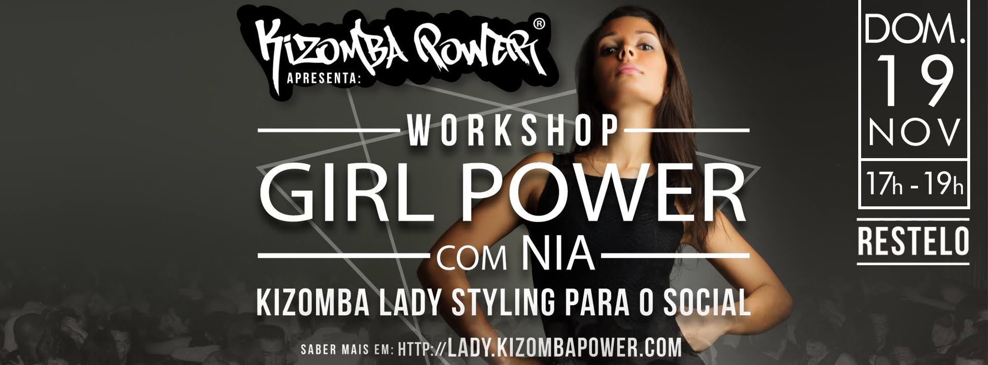 Workshop GIRL POWER - Kizomba Lady Styling para o Social com NIA