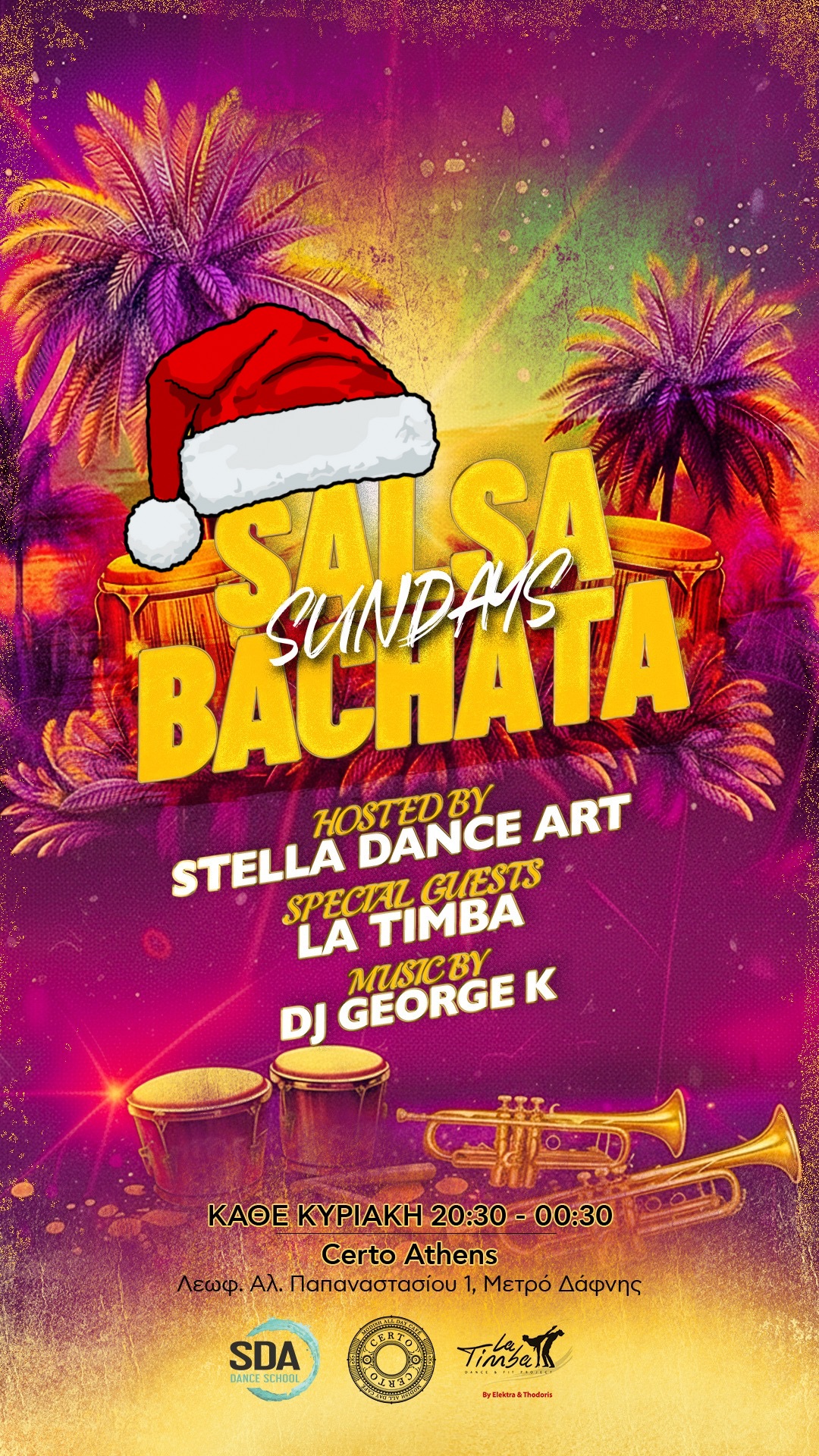 ★ Salsa Bachata Sundays Festive RED Edition ★