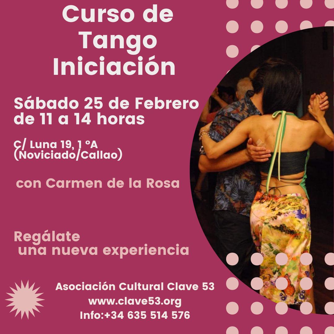 Curso de Tango Iniciación