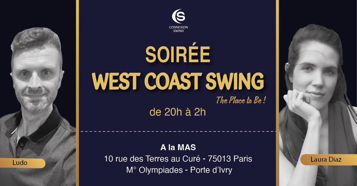 Soirée Connexion Swing "The Place to Be !" avec Ludo & Laura Diaz