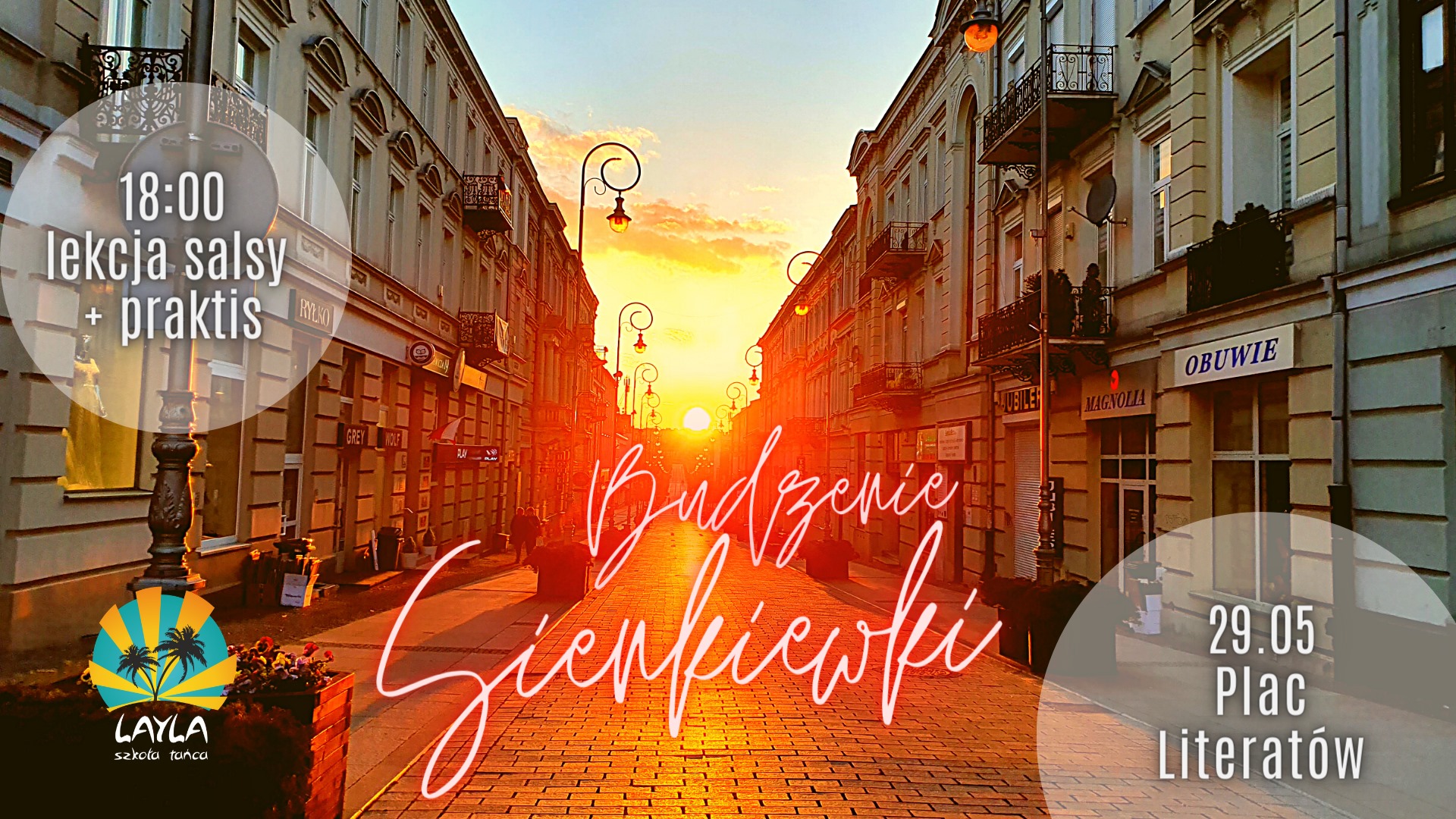 Budzenie Sienkiewki - Lekcja Salsy - Latino Praktis Pod Chmurką