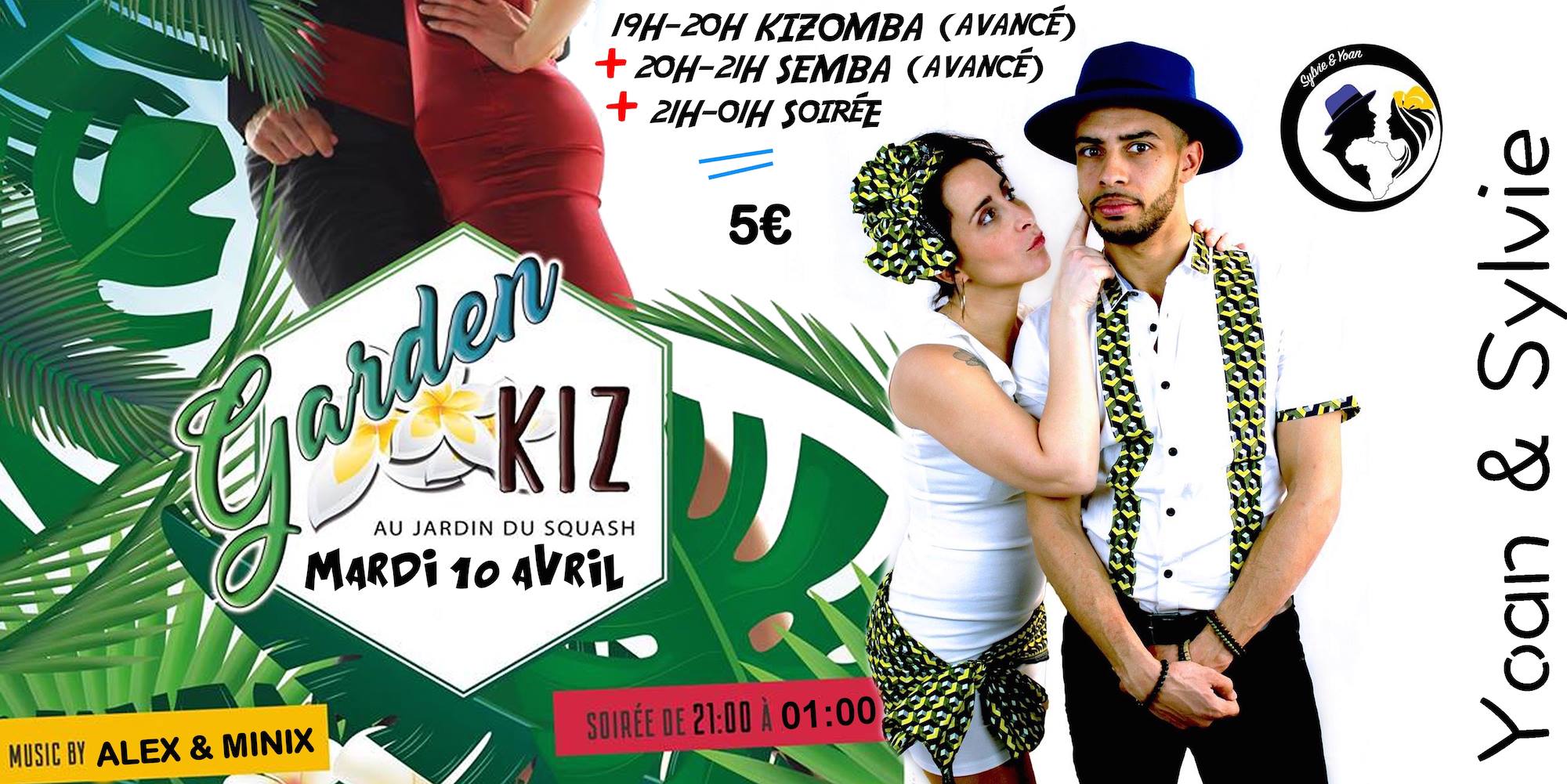 Stage Kizomba semba + Soiree = 5€