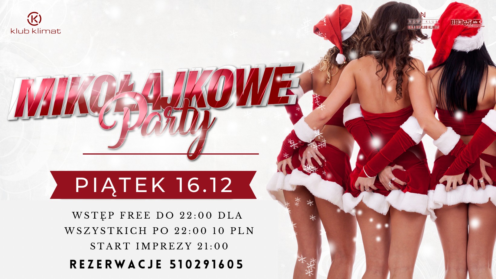 Mikołajkowe Party - Nowy Klub 16.12.2022