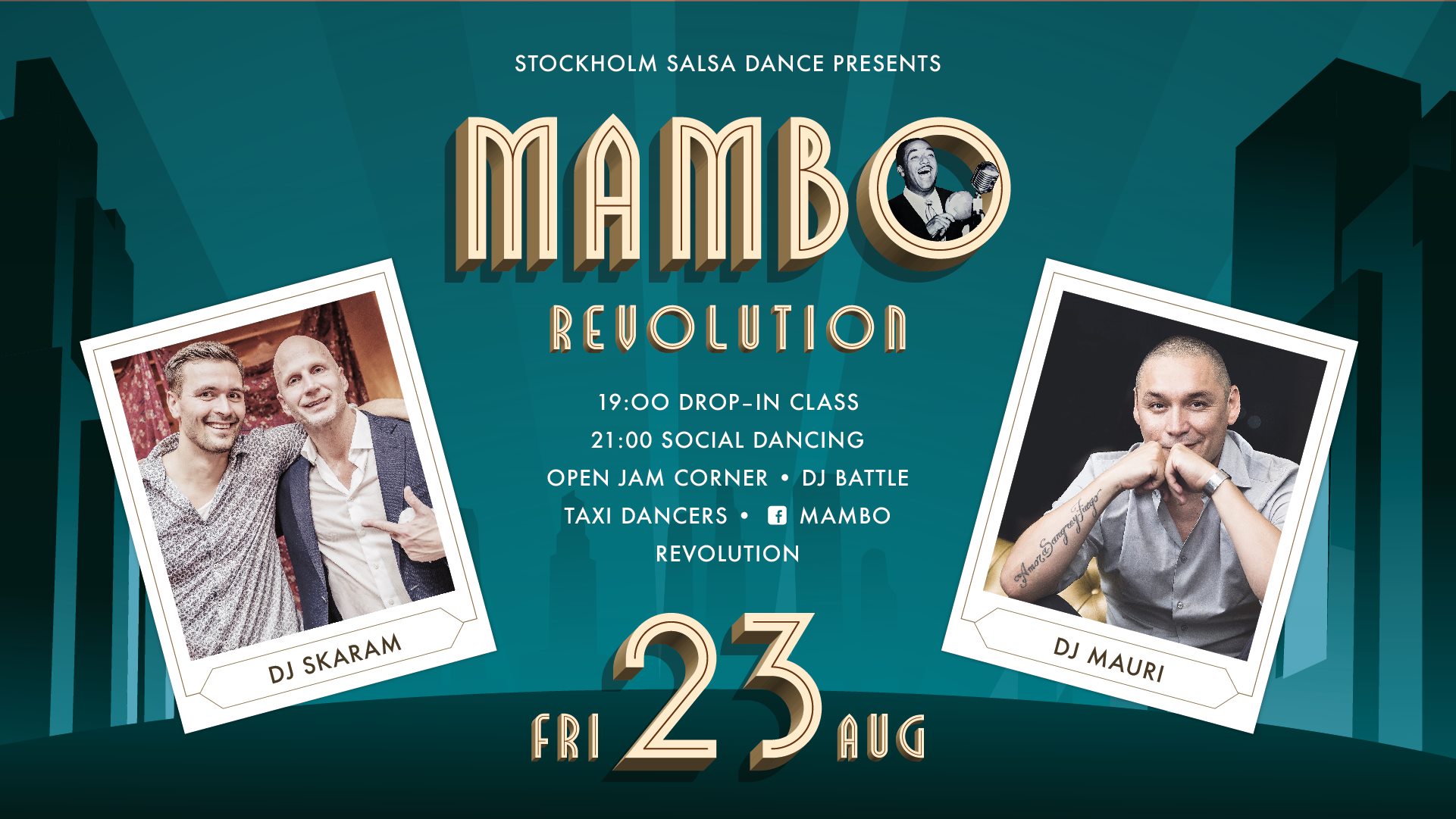 Mambo Revolution 23 Aug - DJ Mauri vs DJ Skaram