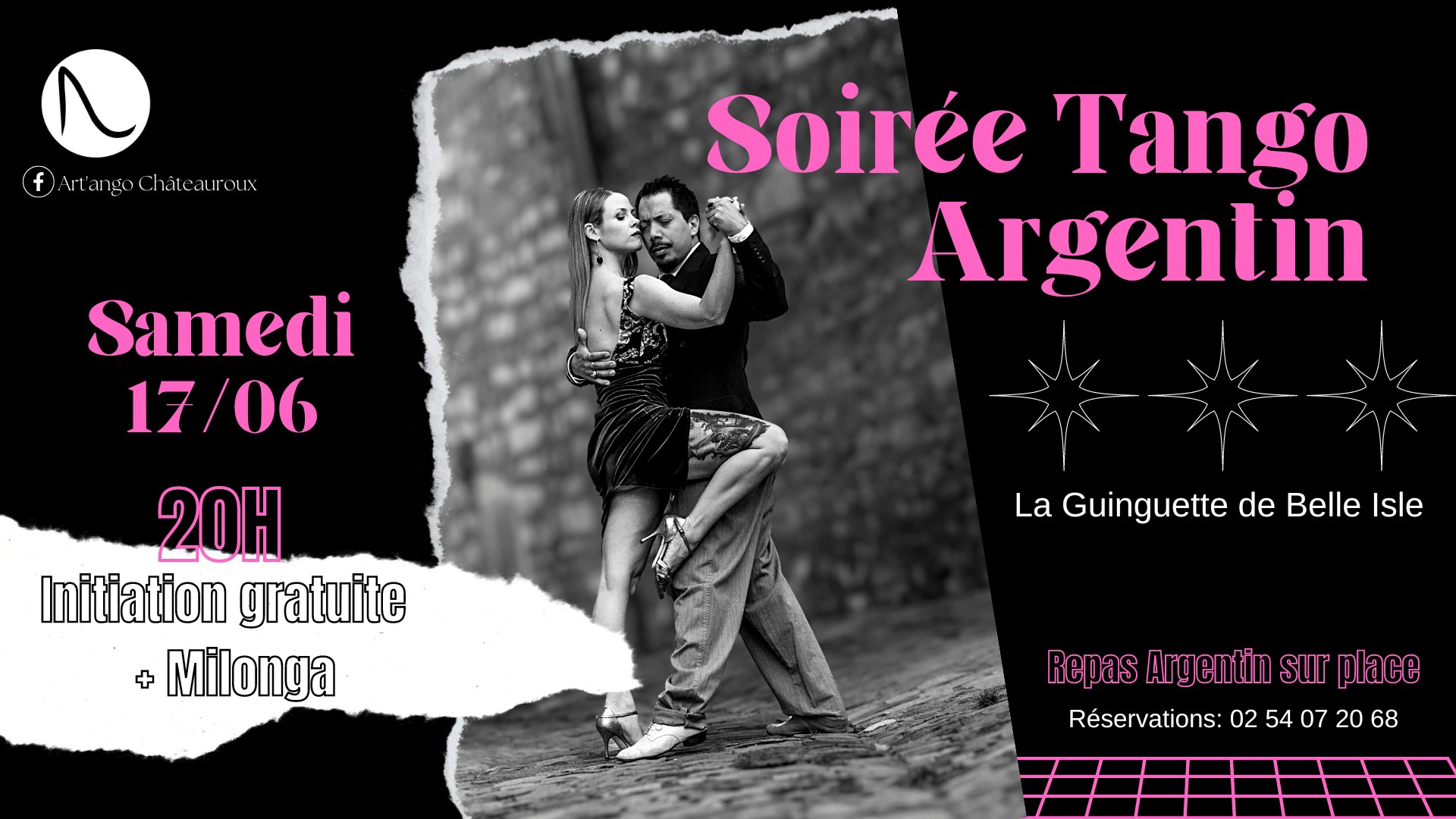 Soirée Tango Argentin à la Guinguette de Belle Isle