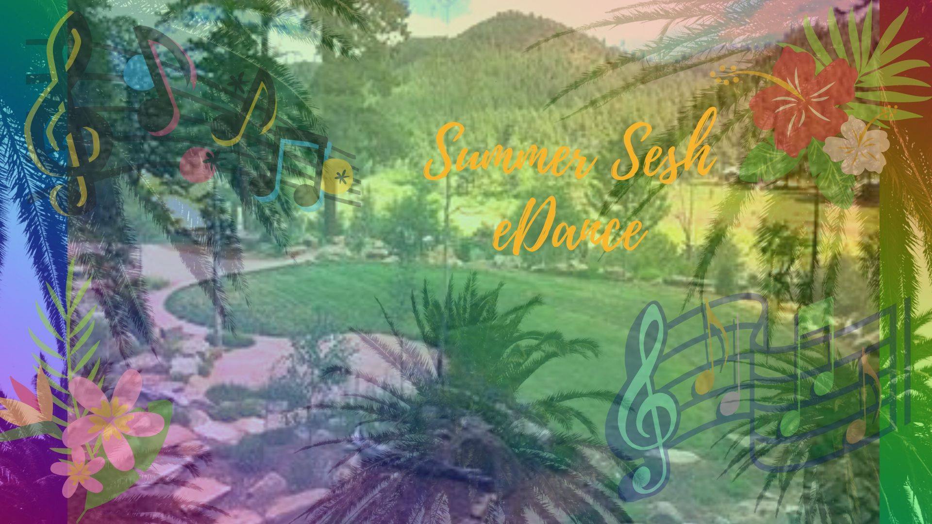 Summer eDance in the enchanted garden