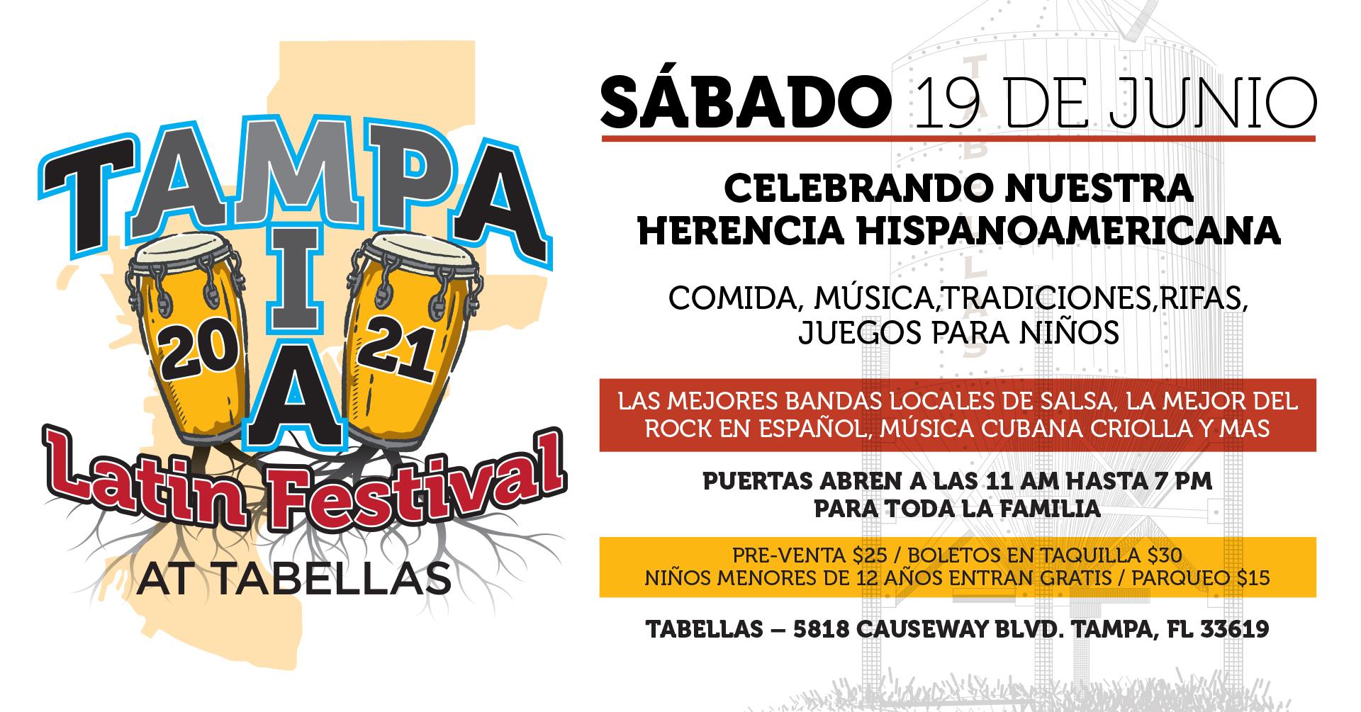 TAMPA MIA Latin Festival at Tabellas