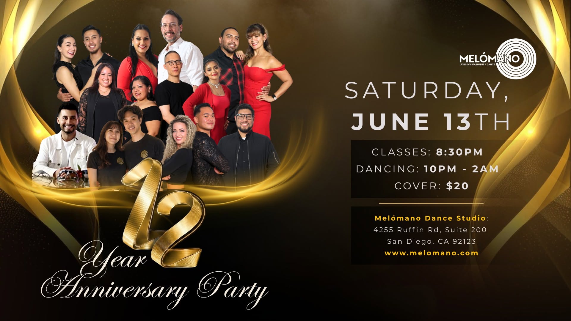 The Melómano 12th Anniversary Party! 6 13