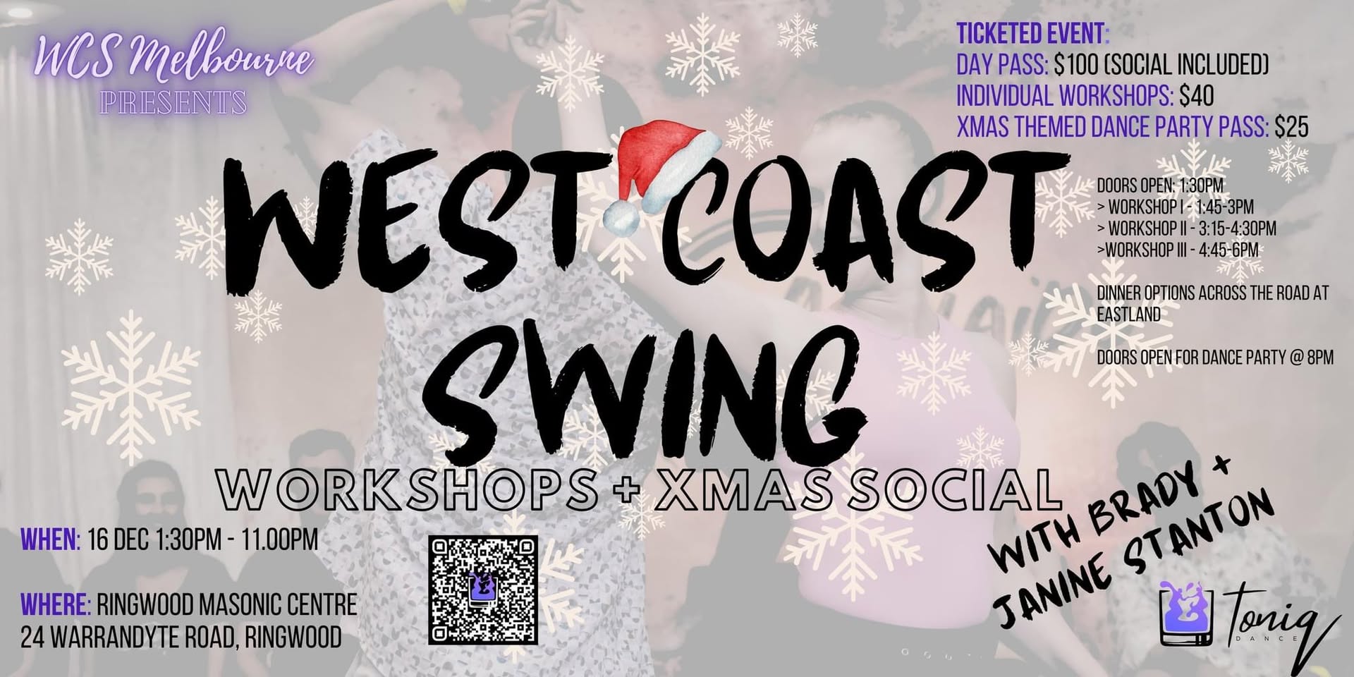 Workshops + Xmas Dance Party