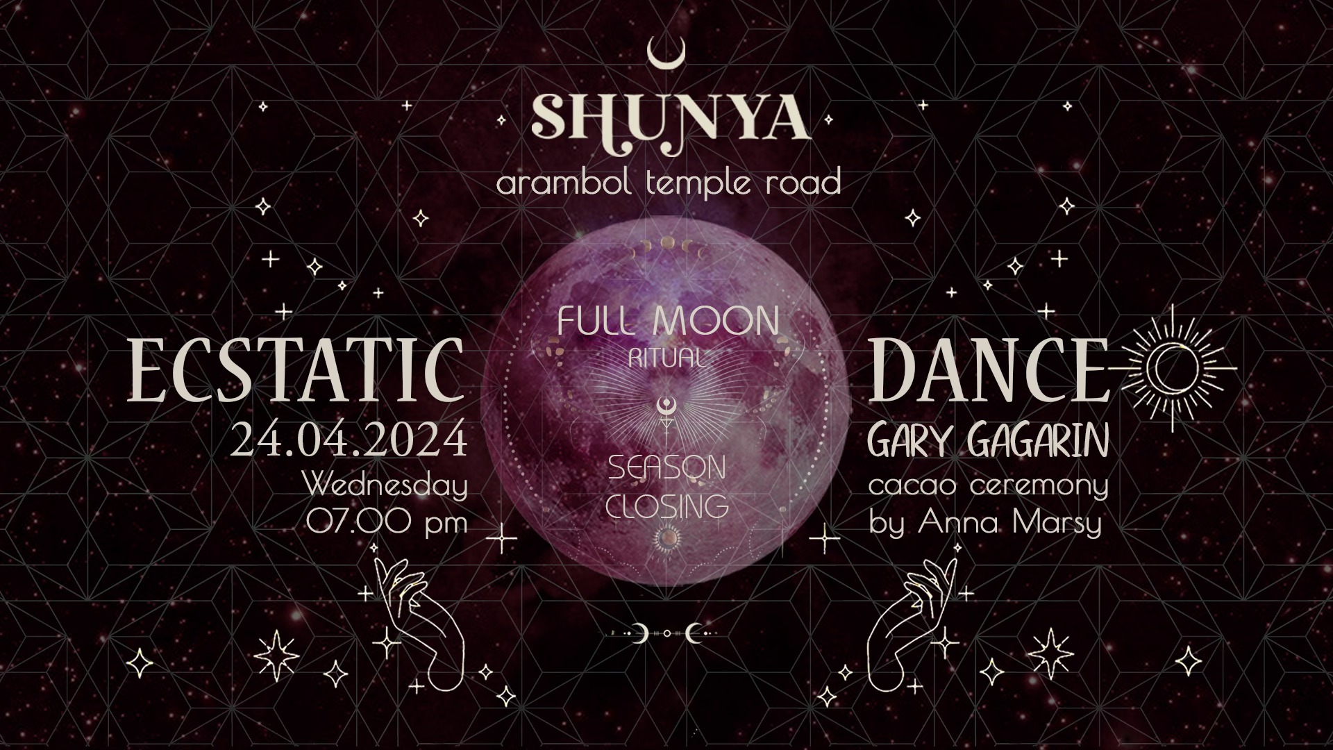 ECSTATIC DANCE ❍ SEASON CLOSING