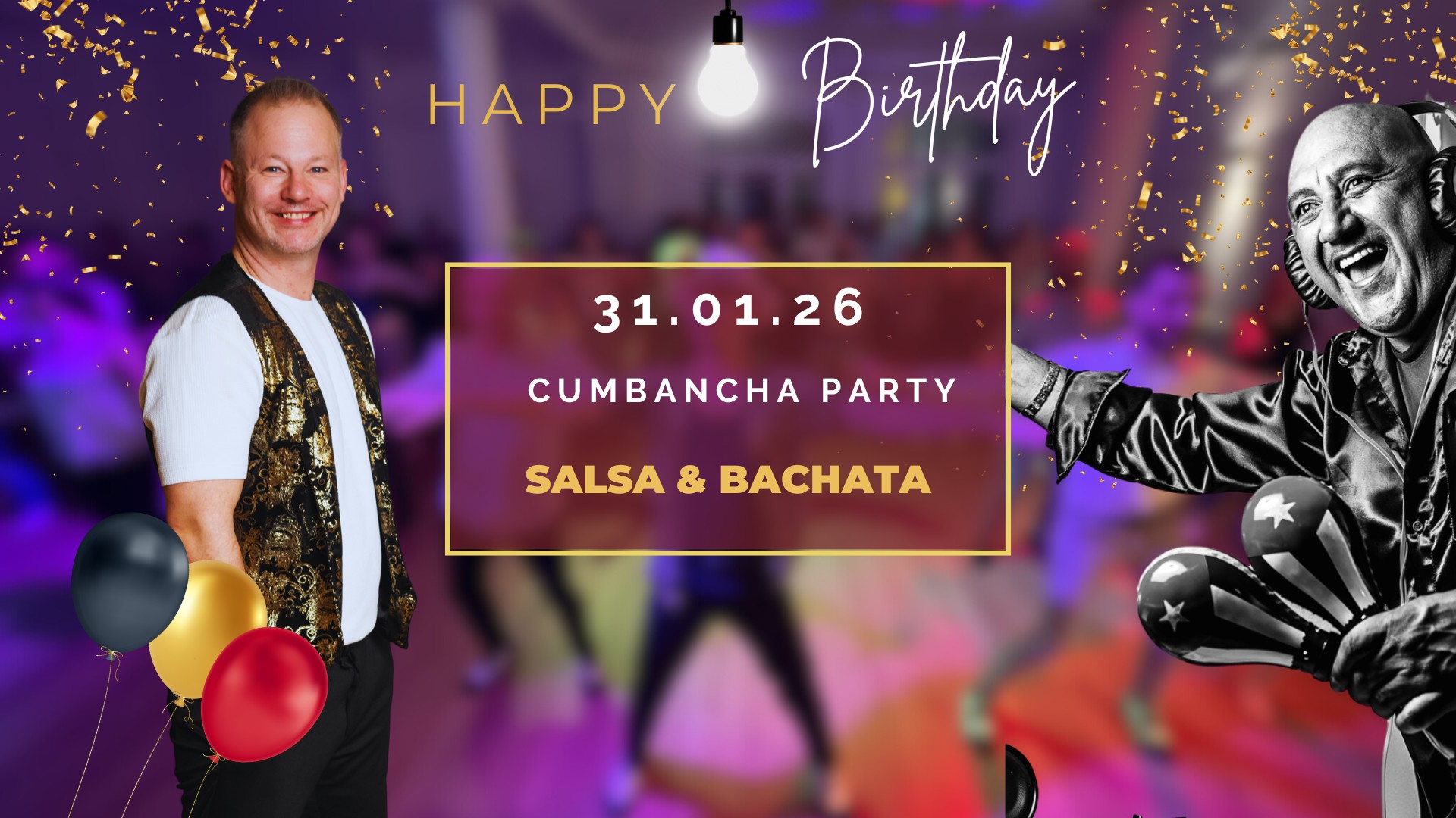 Hardys Birthday Party im Cumbancha mit DJ WILBER