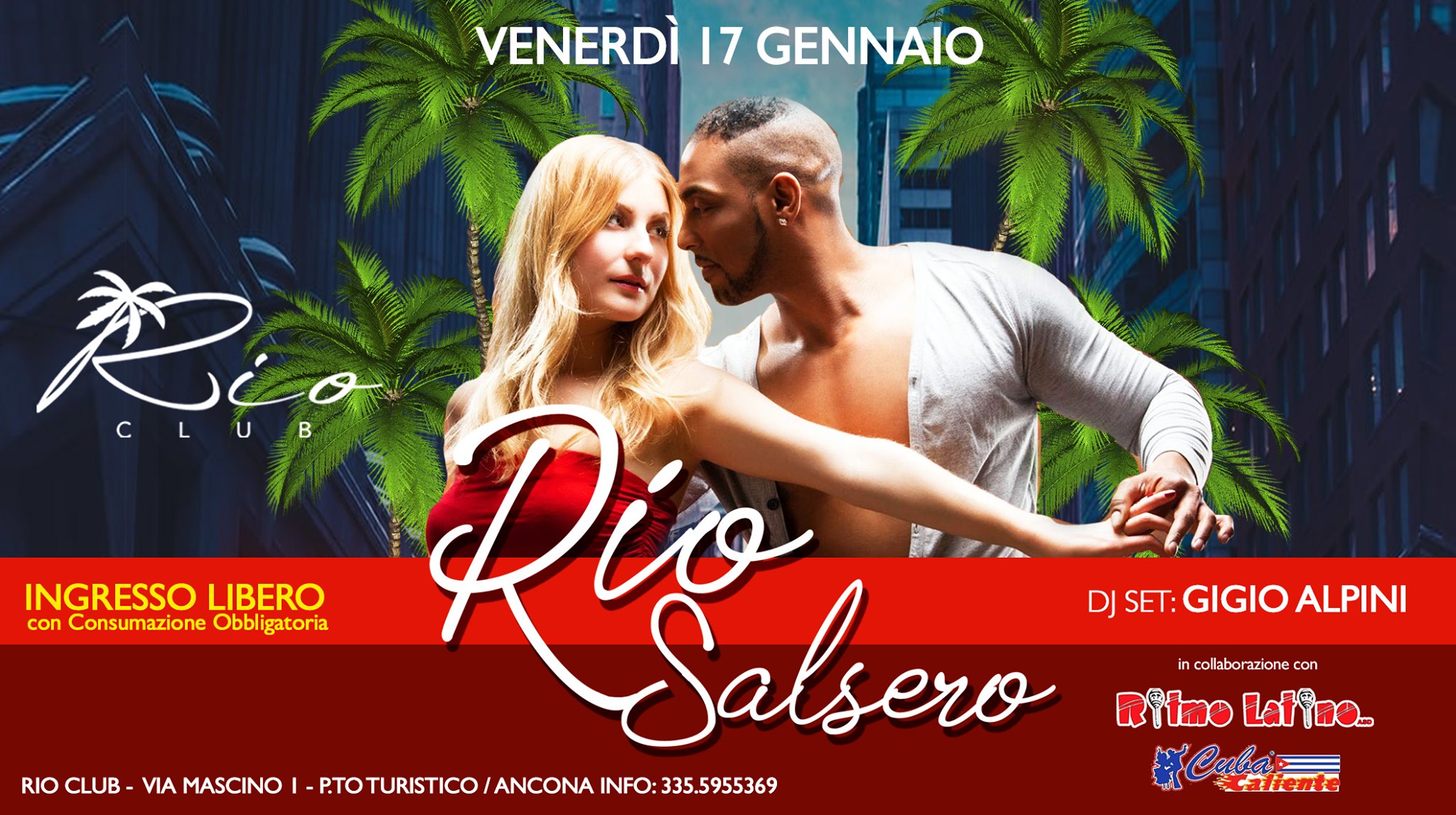 Ven 17.01 - Rio Salsero - ingresso libero