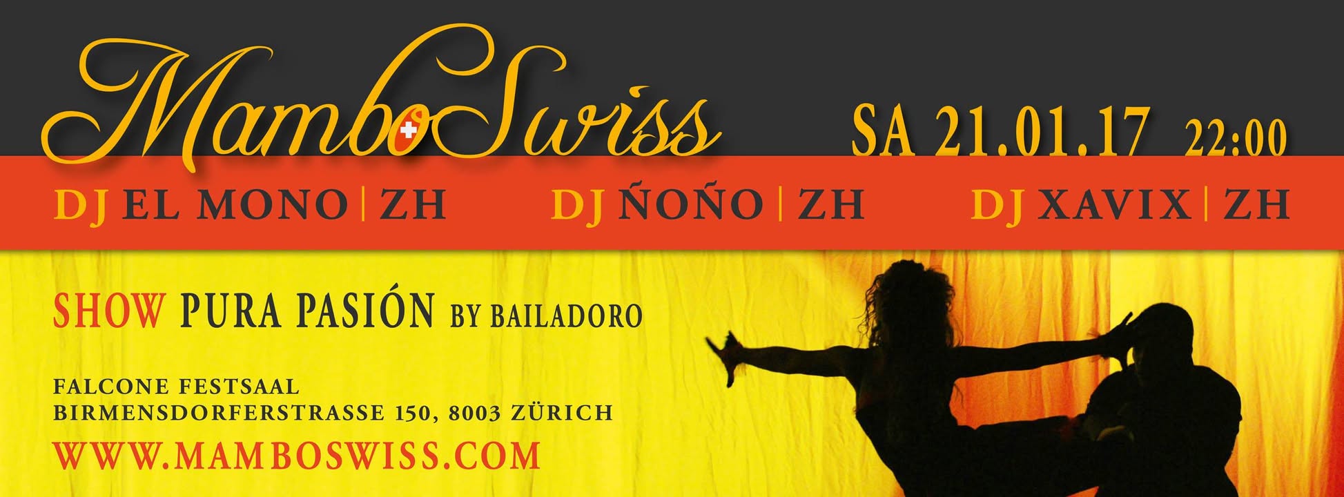 MamboSwiss Jan 2017 El Mono Ñoño Xavix Bailadoro