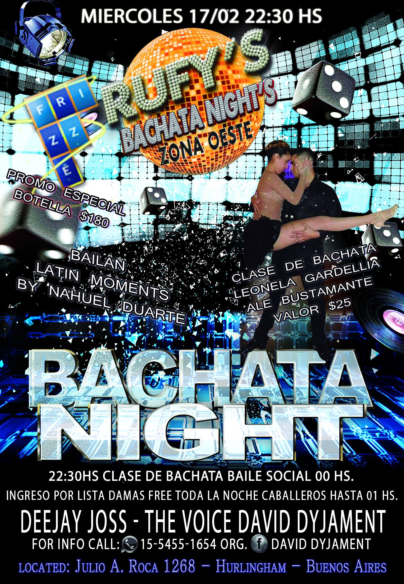 Rufys bachata nights miercoles
