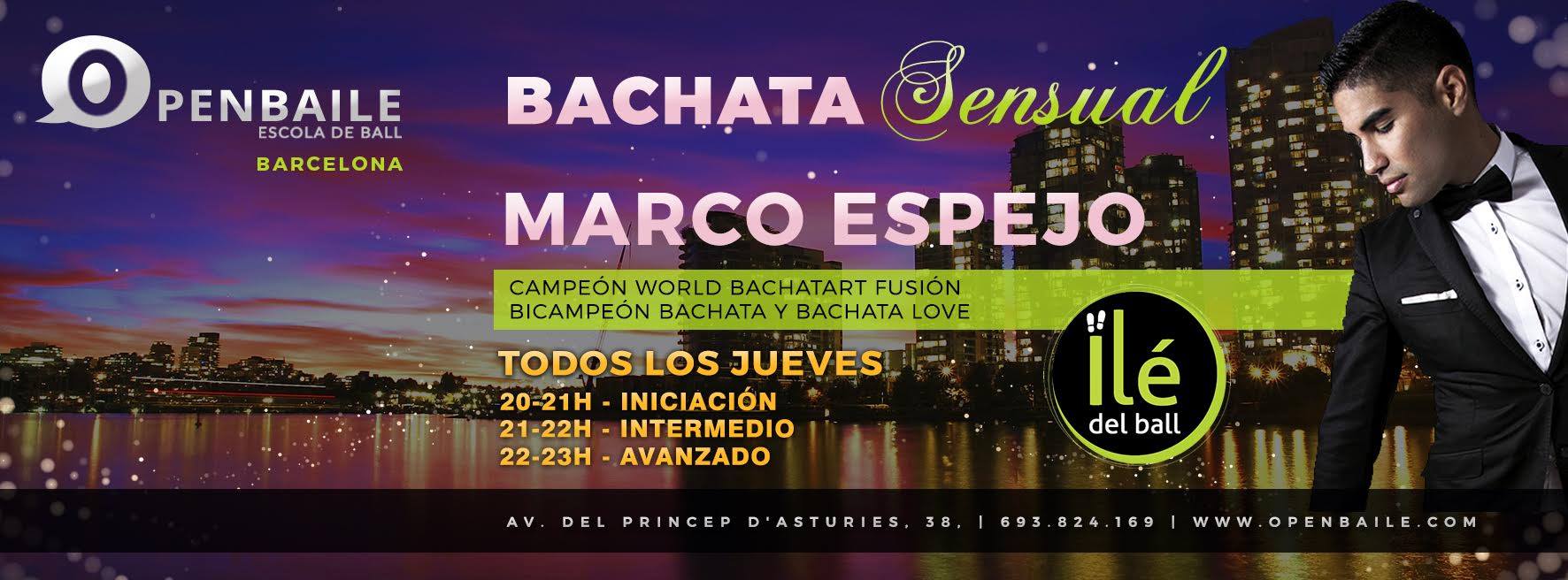 Curso Bachata Marco Espejo En Barcelona