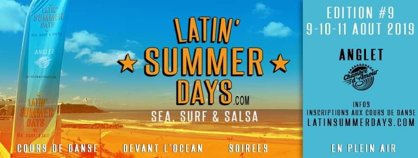 Latin'Summer Days : 3 jours de danse devant l'océan en plein air