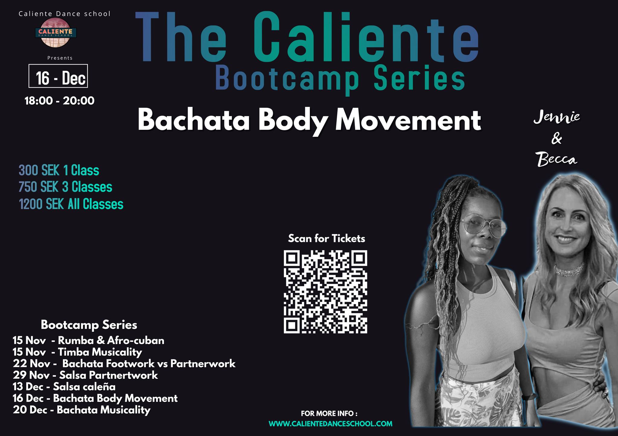 Caliente Bootcamp series - Bachata Body Movement