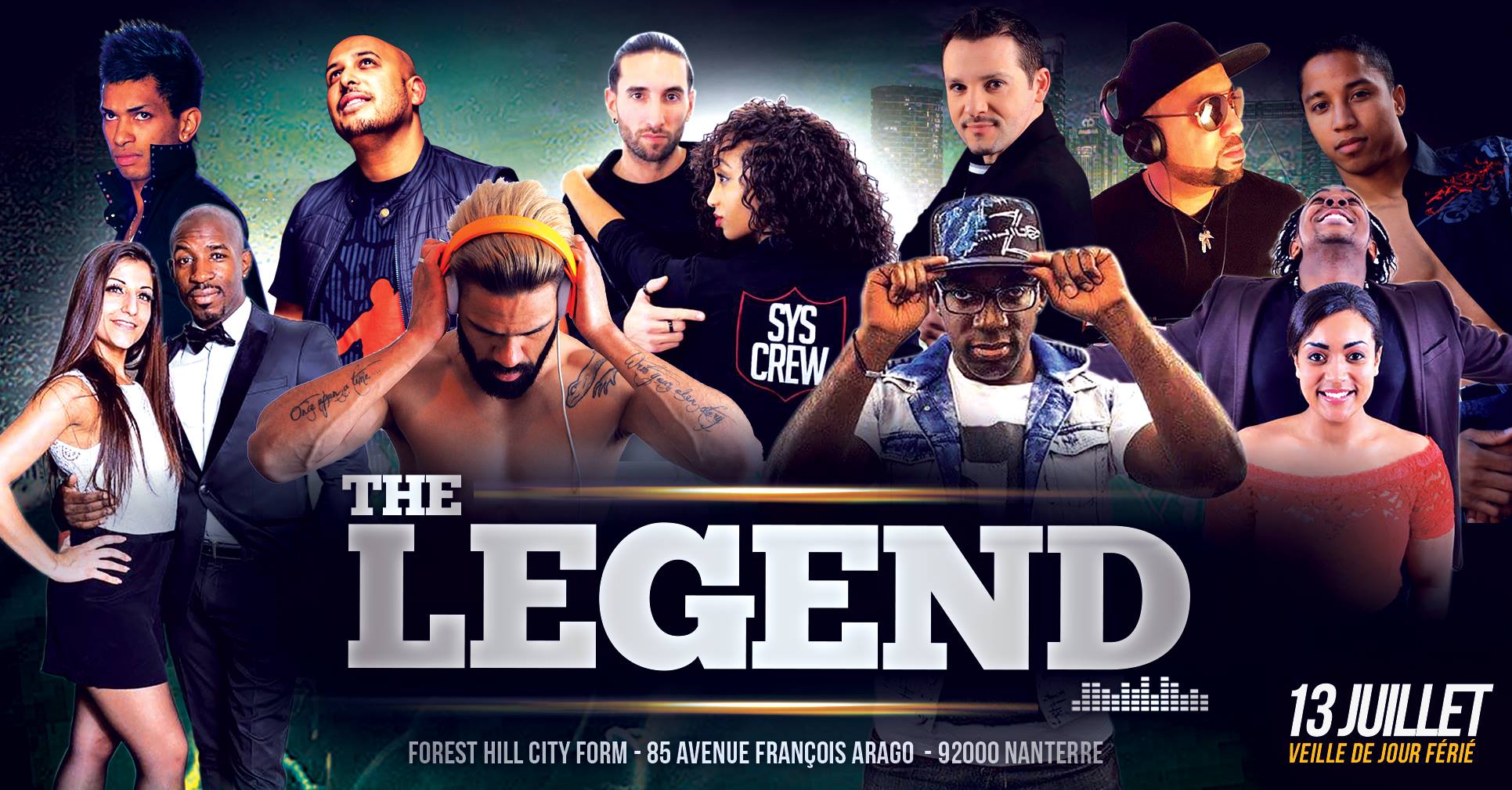 The Legend (Salsa Bachata Kizomba) jeudi13 juillet