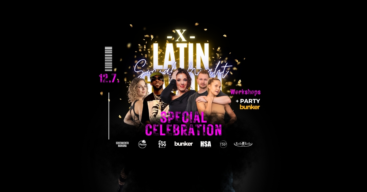 12.7. Latin Garden X (10th Event Special Celebration)