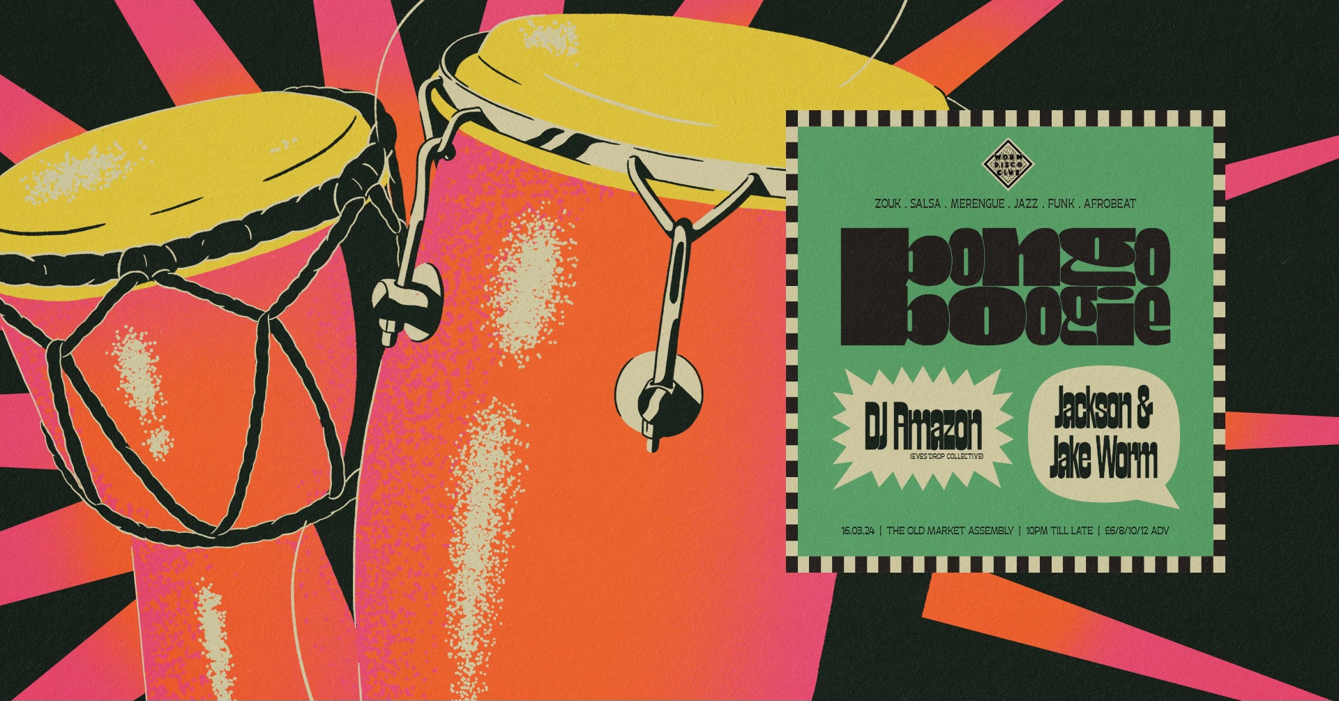 Bongo Boogie #2 - Jake Worm, Jackson Worm & special guest: DJ Amazon