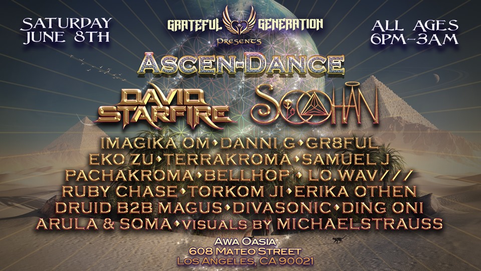AscenDance Today! w David Starfire & Soohan Album Release