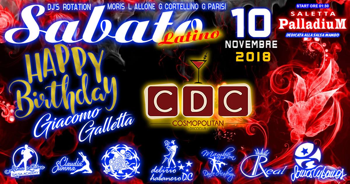 ♫♪ Il Sabato Latino Messinese ♫♪ CDC Cosmopolitan