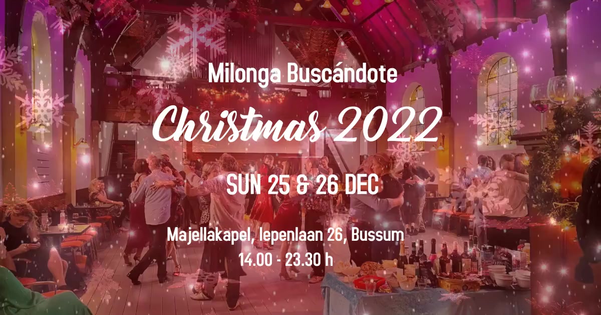Milonga Buscándote 25 & 26 DEC