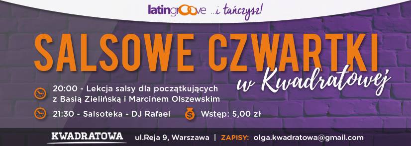 Salsowe Czwartki LG w Kwadratowej
