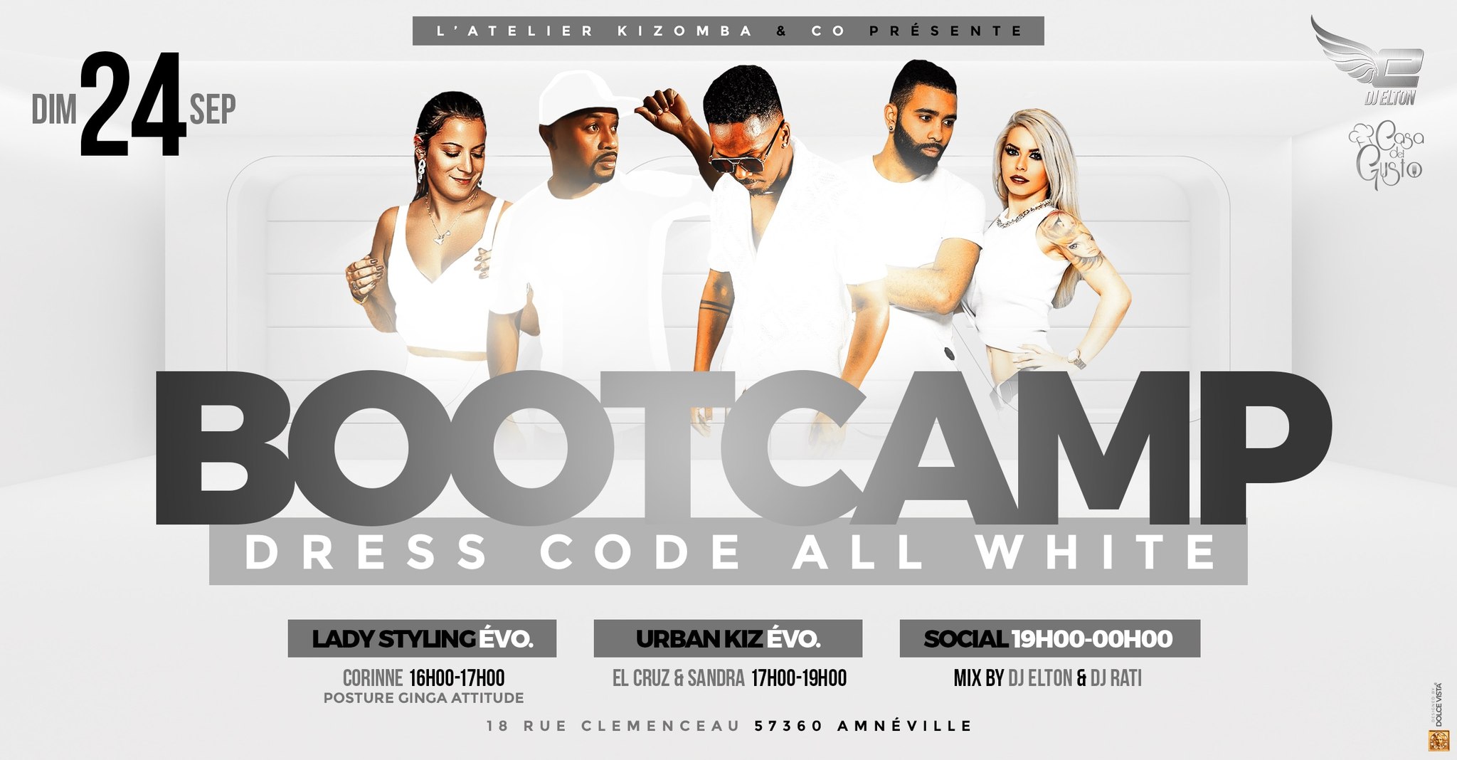 L’ATELIER KIZOMBA & CO BOOTCAMP