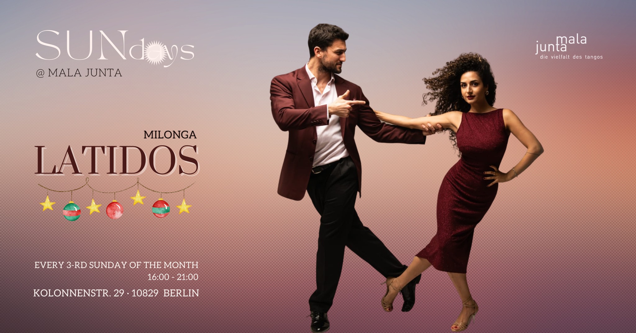 SUNdays @Mala Junta: Milonga Latidos