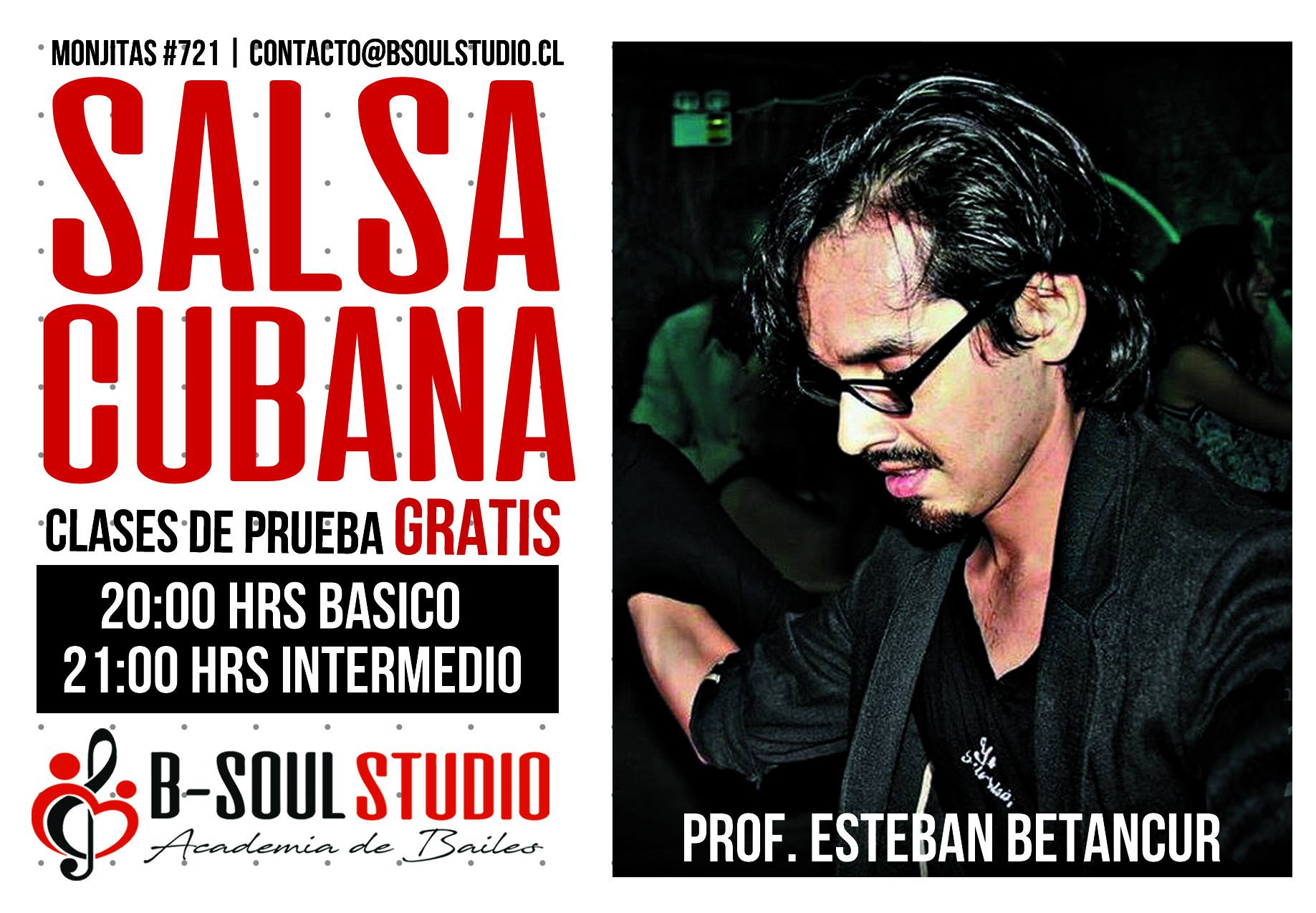 Clase de SALSA Cubana Gratis