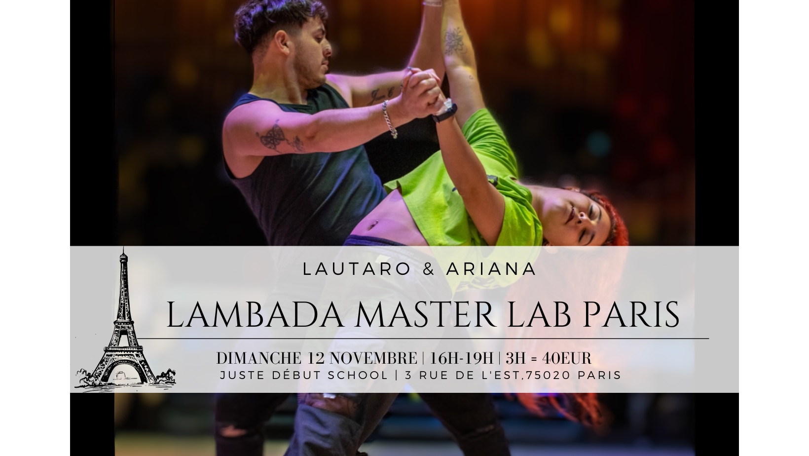 Lambada Master Lab Paris - Lautaro & Ariana