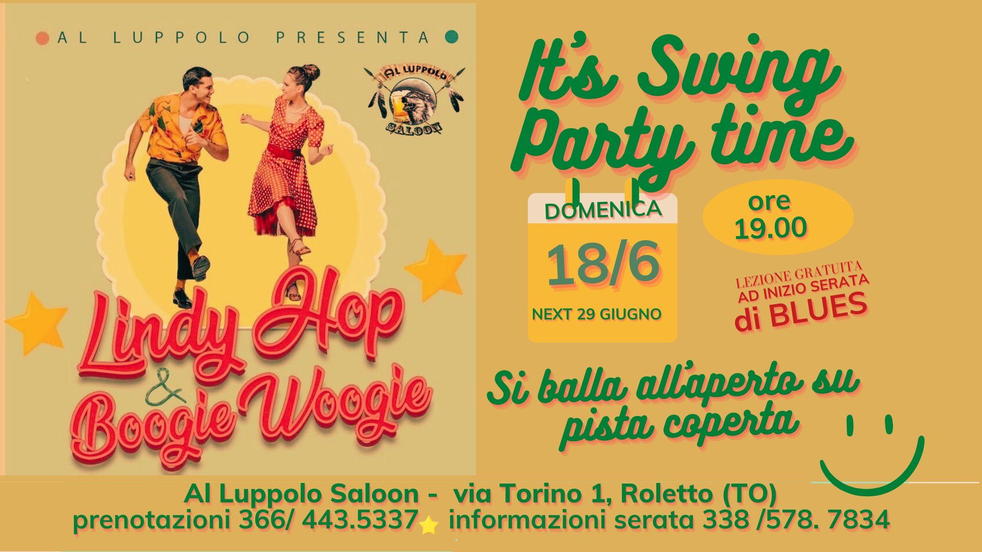 It's Swing Party Time - Lindy Hop & Boogie Woogie