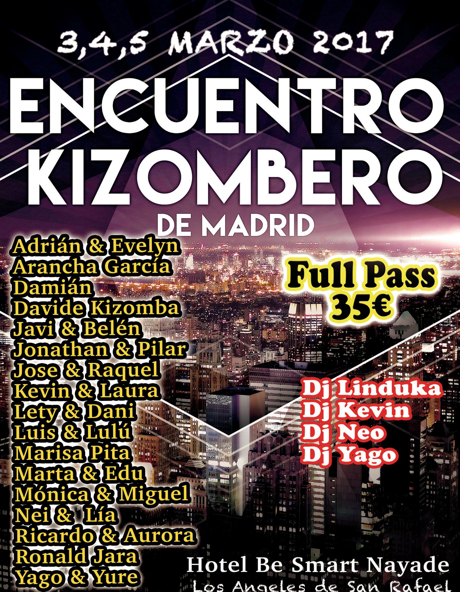 Encuentro Kizombero De Madrid (Evento oficial)