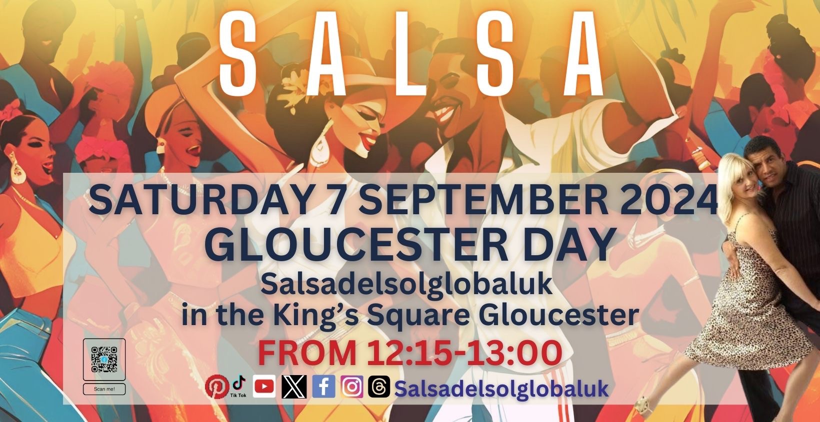 Gloucester Day Salsadelsolglobaluk in the Square