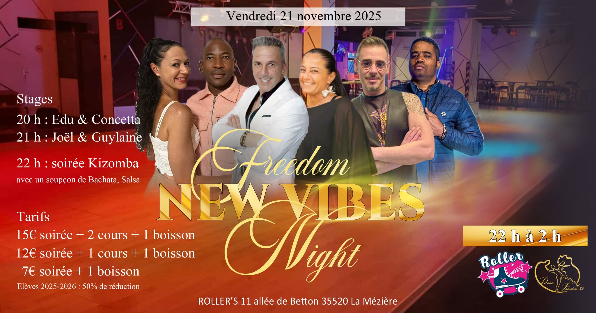 FREEDOM NEW VIBES NIGHT