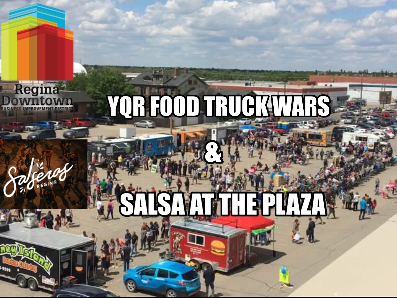 Salsa at the plaza - Food truck wars edition