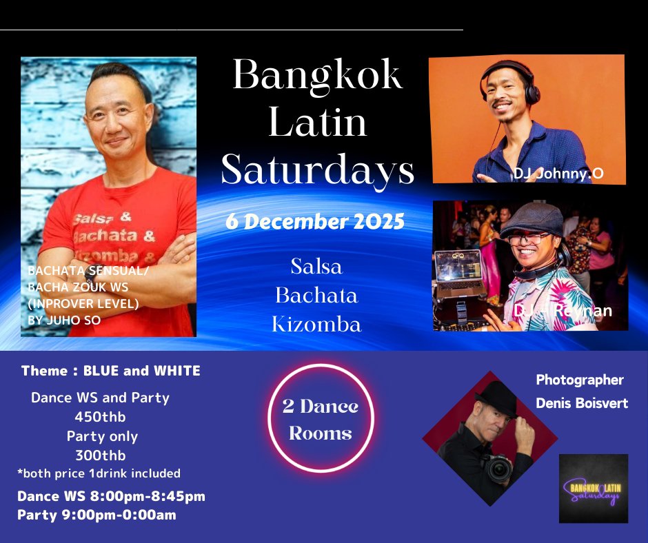 BANGKOK LATIN SATURDAYS 6 DEC 2025