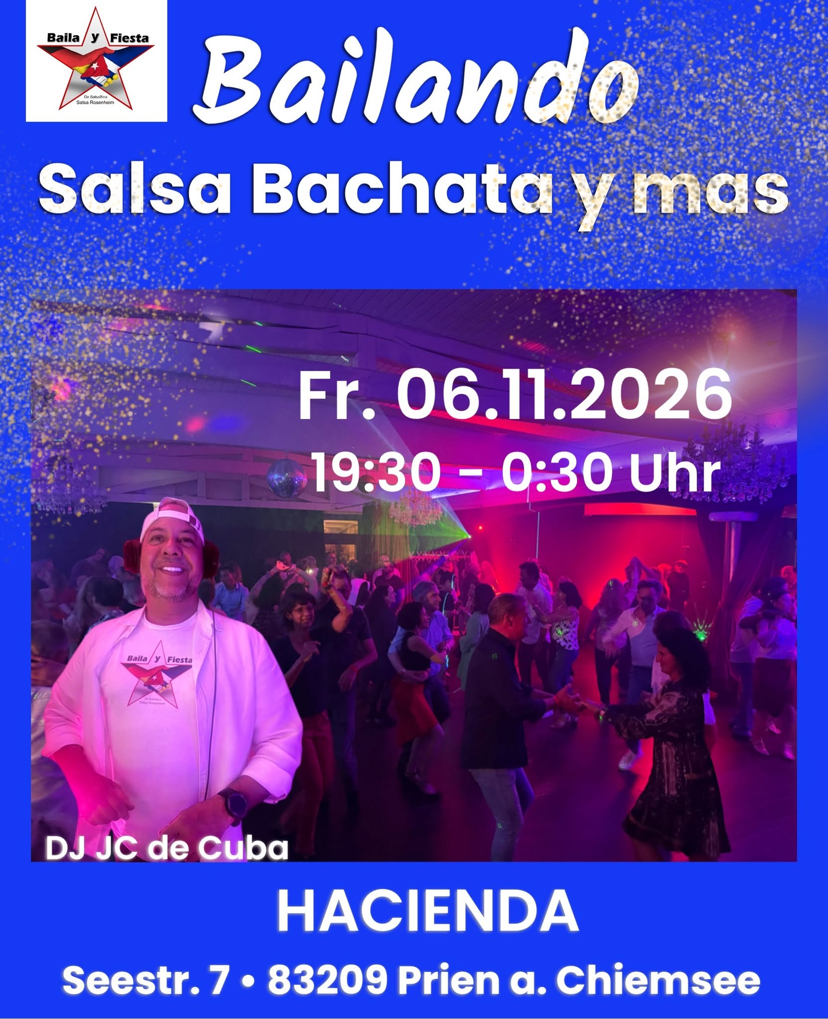 Bailando Salsa Bachata y mas