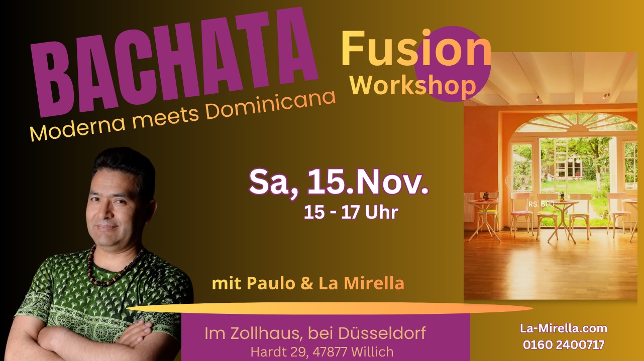 BACHATA FUSION - Moderna meets Dominicana Workshop