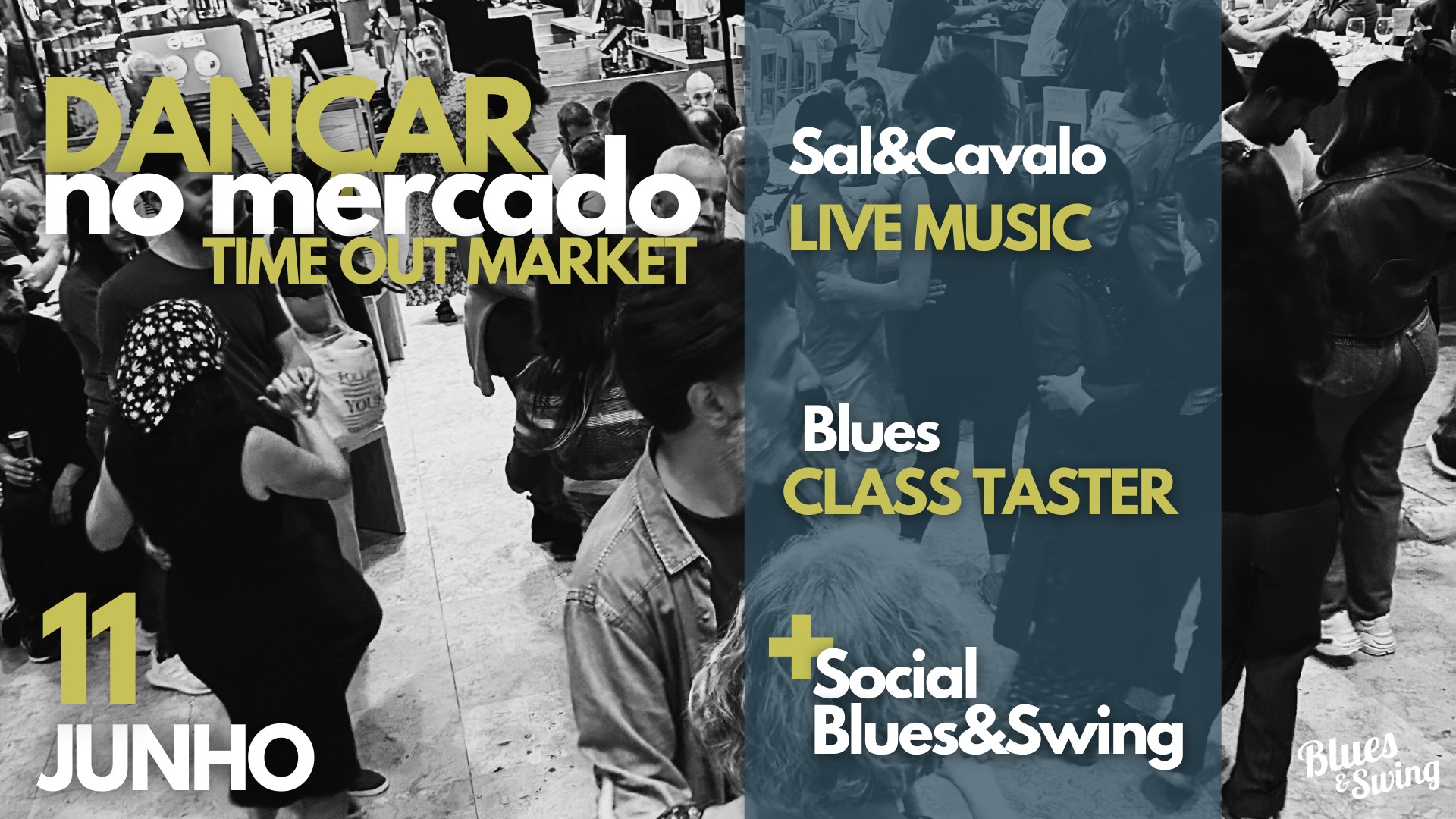 Live Music&Dance Dançar no Mercado