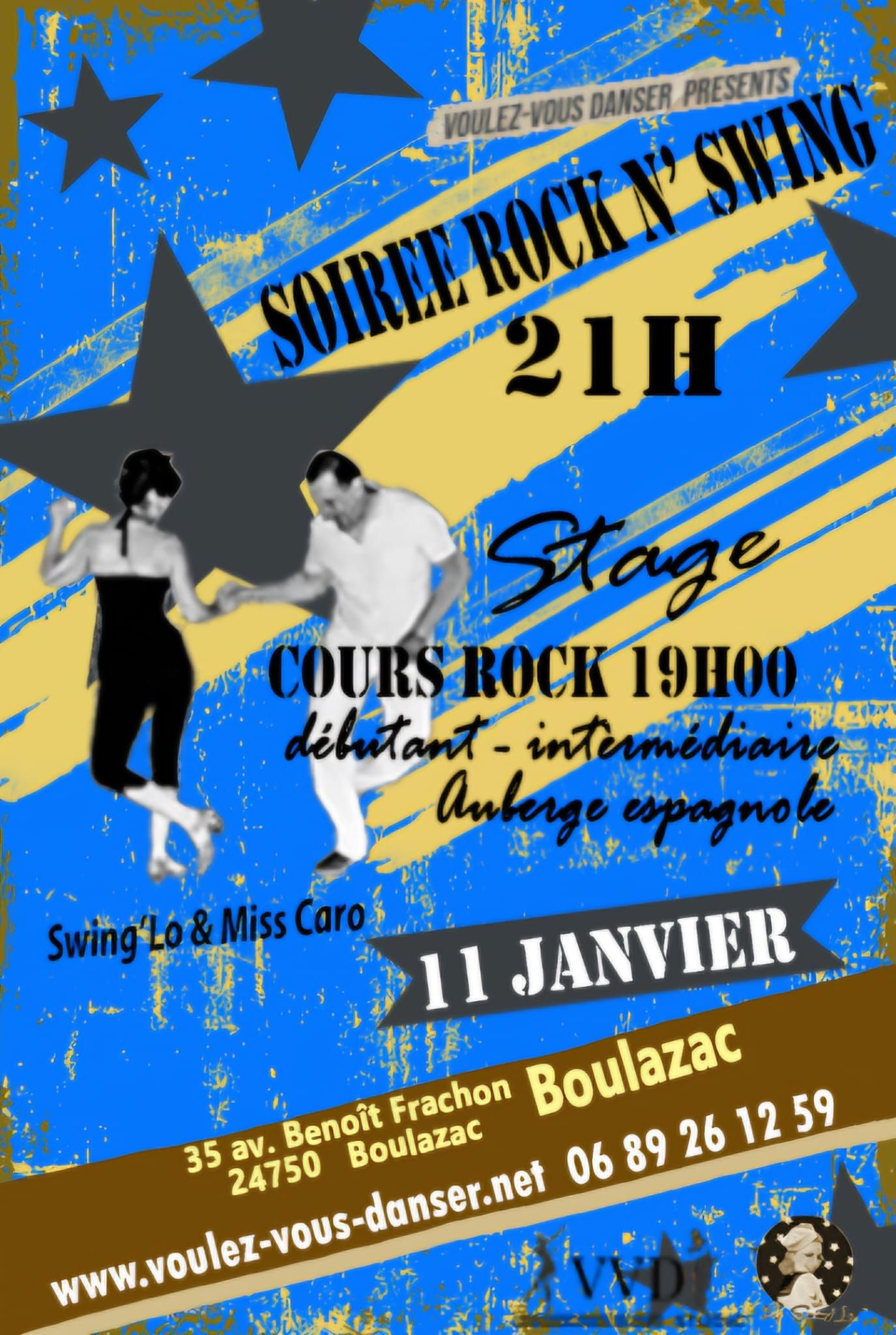 Soirée Rock et Swing +stage
