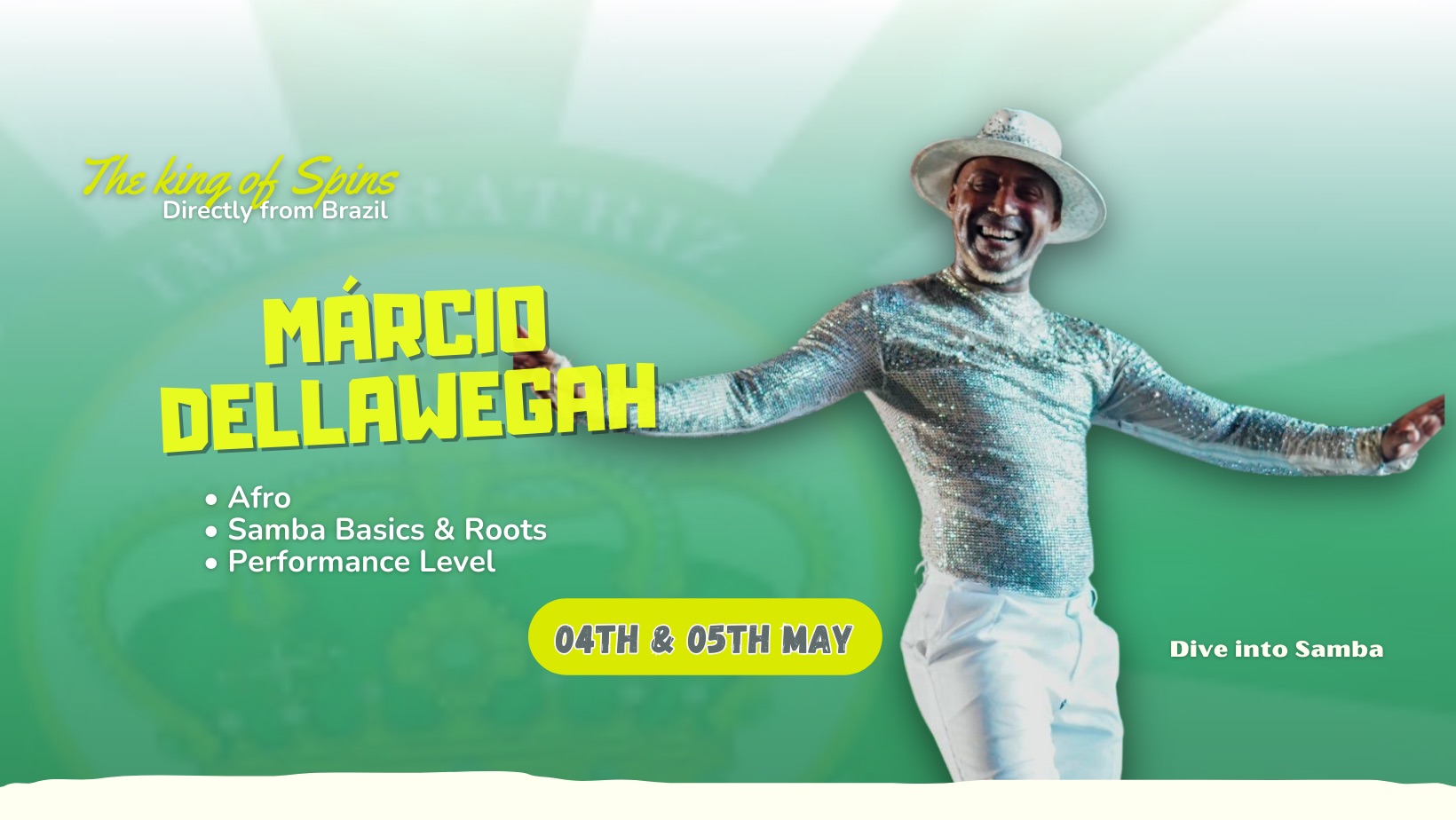 Márcio Dellawegah in Cologne Samba Weekend