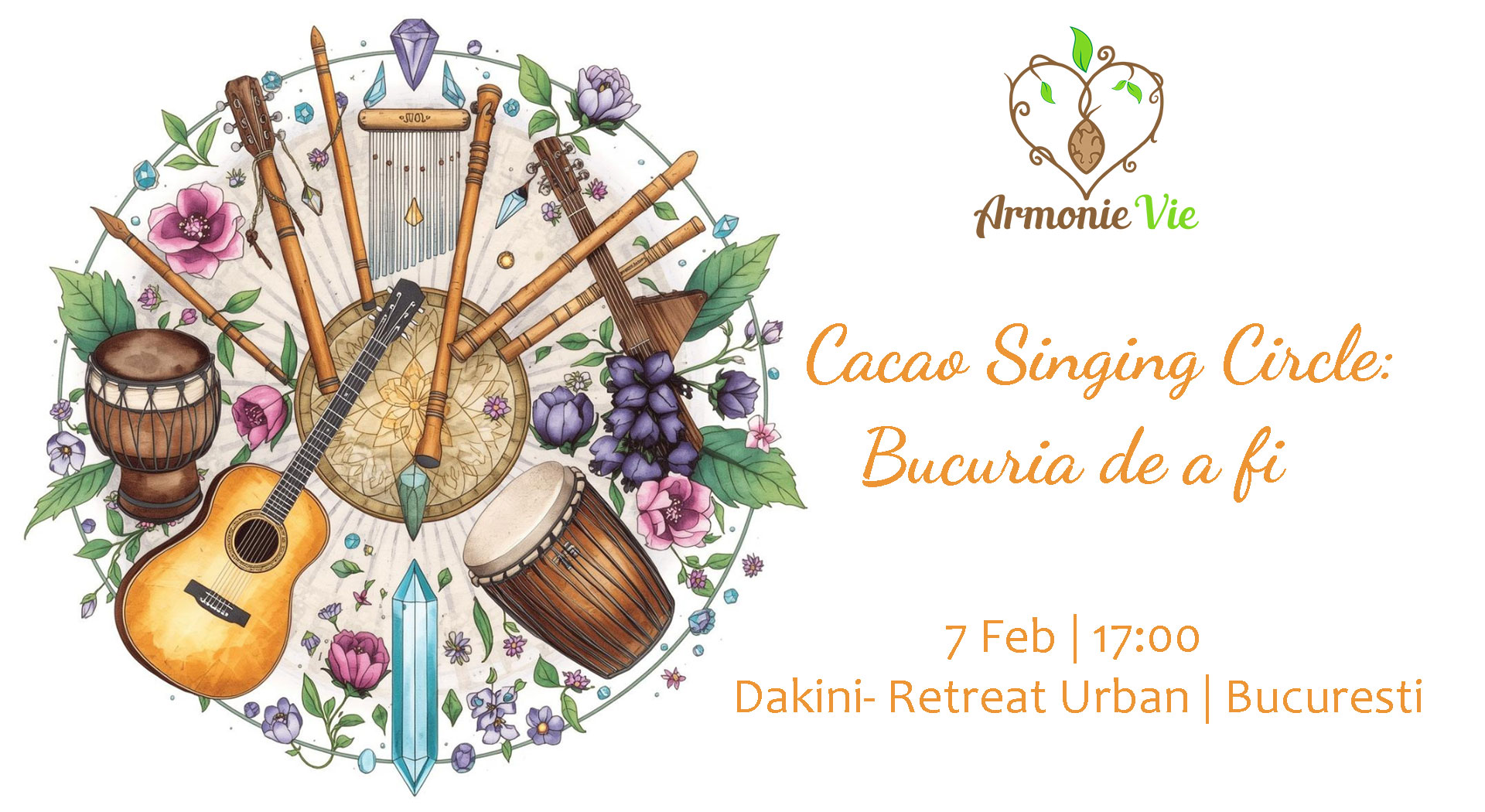Cacao Singing Circle: Bucuria de a fi
