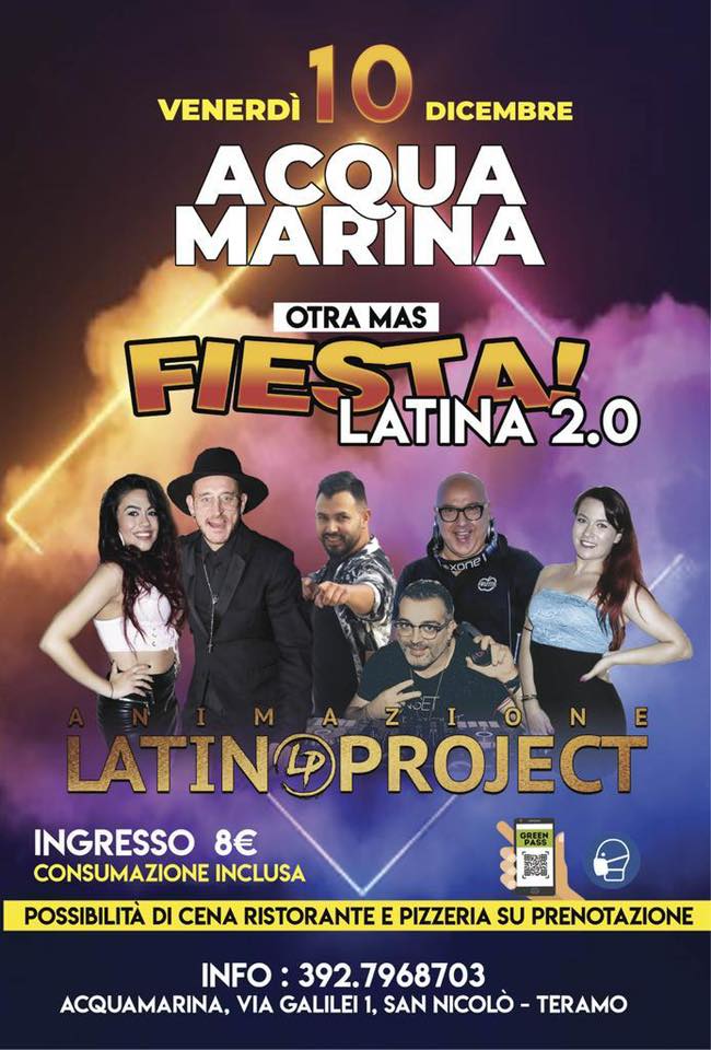 Fiesta Latina 2.0 • Acquamarina • Otra Mas One Night
