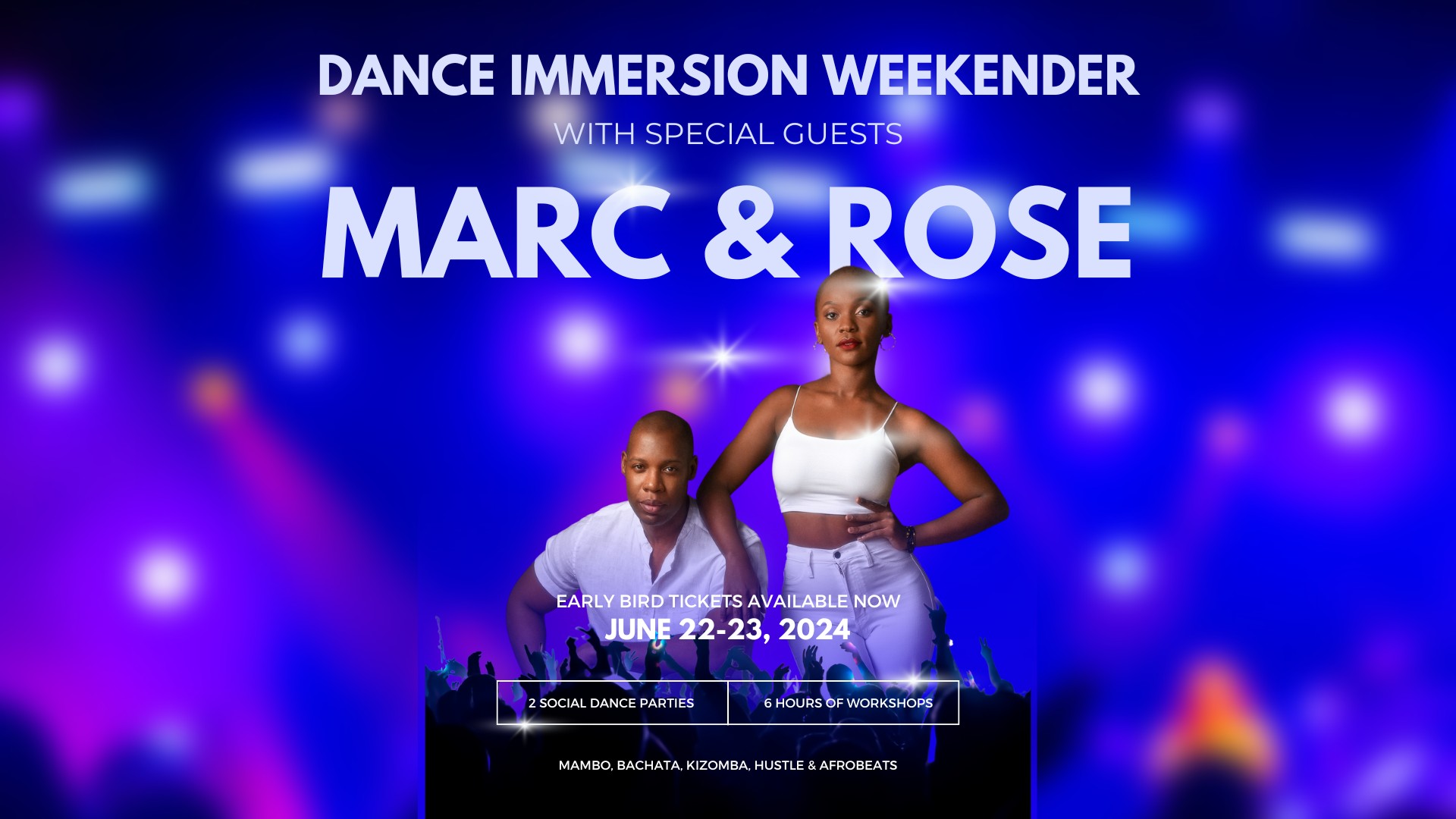 Marc & Rose Weekender!